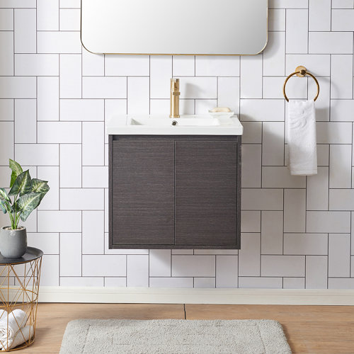 Backsplash Included 24 Inch Vanities You'll Love | Wayfair